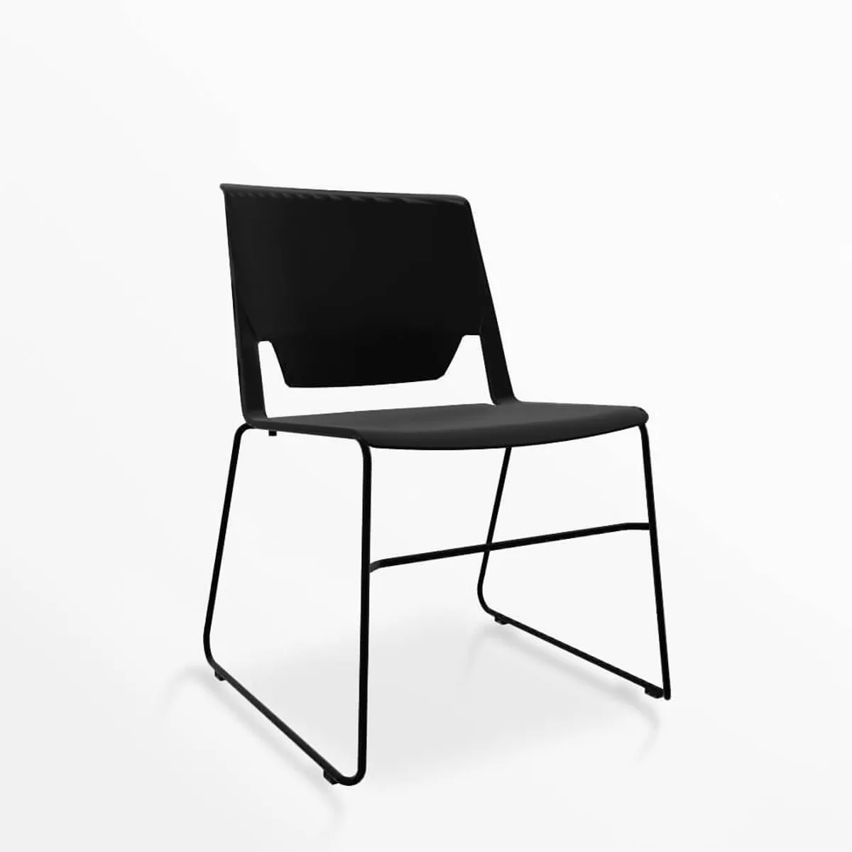 Haworth Very Wireframe Stacking Chair