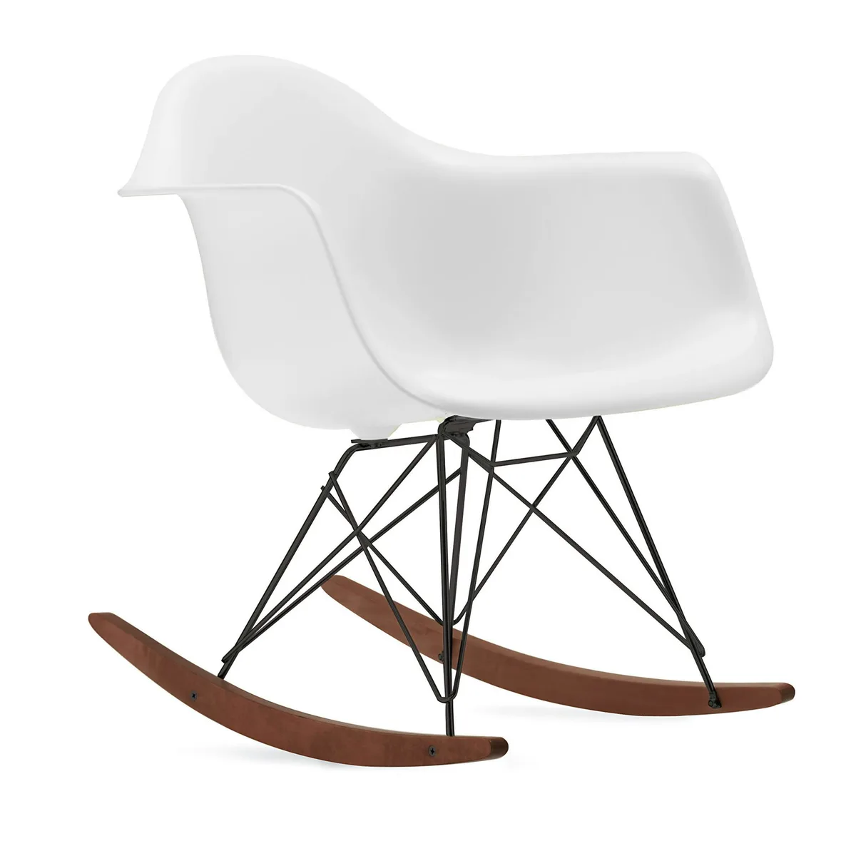 Herman Miller Eames Molded Plastic Armchair, Rocker Base