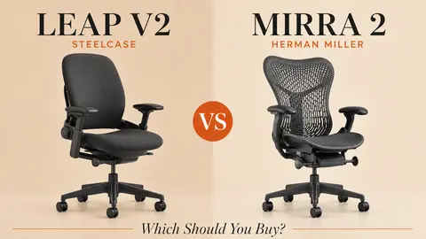 Steelcase Leap vs Herman Miller Mirra 2: Standard Controls or Selected Options?