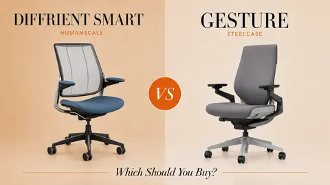 Humanscale Diffrient Smart vs Steelcase Gesture: Which Should You Buy?