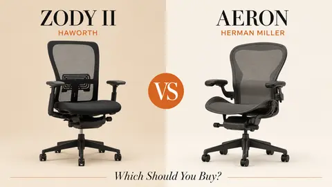 Herman Miller Aeron vs Haworth Zody II: Which Should You Buy?