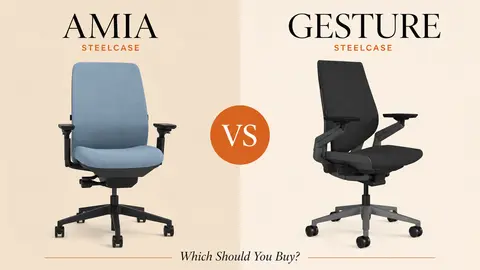 Steelcase Amia vs Steelcase Gesture: Which Should You Buy?