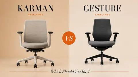Steelcase Karman vs Steelcase Gesture: Which Should You Buy?