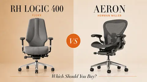 Flokk RH Logic 400 vs Herman Miller Aeron: Which Should You Buy?