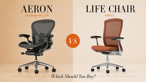 Herman Miller Aeron vs Knoll Life Chair: Which Should You Buy?