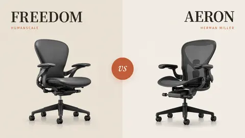 Humanscale Freedom vs Herman Miller Aeron: Which Should You Buy?