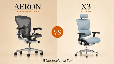 Herman Miller Aeron vs X-Chair X3: Which Should You Buy?