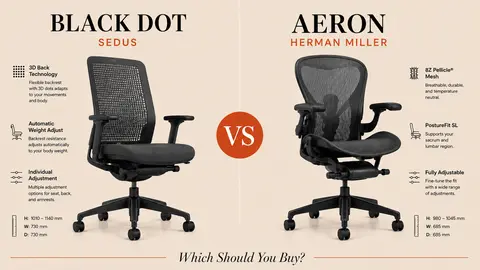 Sedus Black Dot vs Herman Miller Aeron: Which Should You Buy?