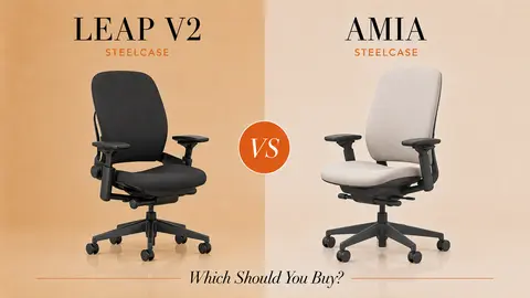 Steelcase Leap V2 vs Steelcase Amia: Which Should You Buy?