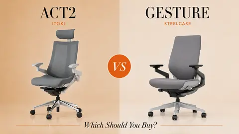 Itoki ACT2 vs Steelcase Gesture: Which Should You Buy?