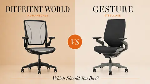 Humanscale Diffrient World vs Steelcase Gesture: Which Should You Buy?