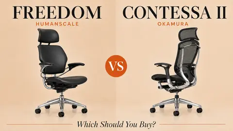 Humanscale Freedom vs Okamura Contessa II: Which Should You Buy?