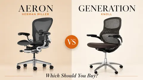 Herman Miller Aeron vs Generation by Knoll: Which Should You Buy?