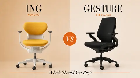 Kokuyo Ing vs Steelcase Gesture: Which Should You Buy?