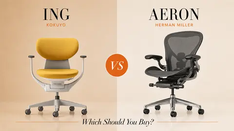 Herman Miller Aeron vs Kokuyo Ing: Which Should You Buy?