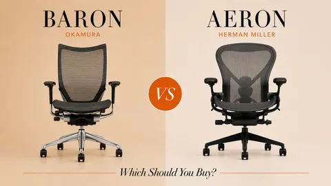 Okamura Baron vs Herman Miller Aeron: Which Should You Buy?