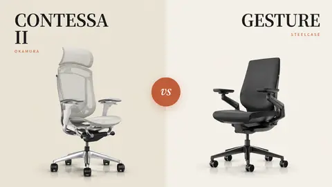Okamura Contessa II vs Steelcase Gesture: Which Should You Buy?